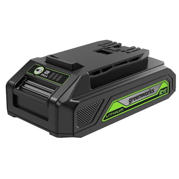 GREENWORKS Powerall 24v 2.0 Ah Battery USB Port Design - Picture 1 of 12